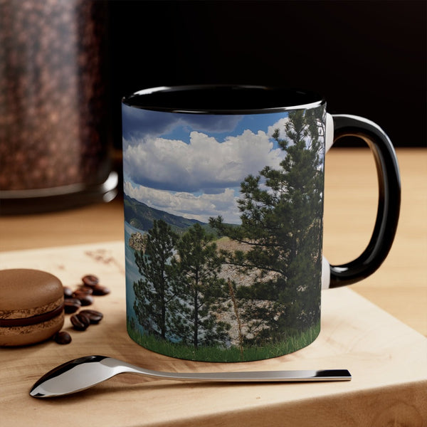 Mountain Lake Accent Mug