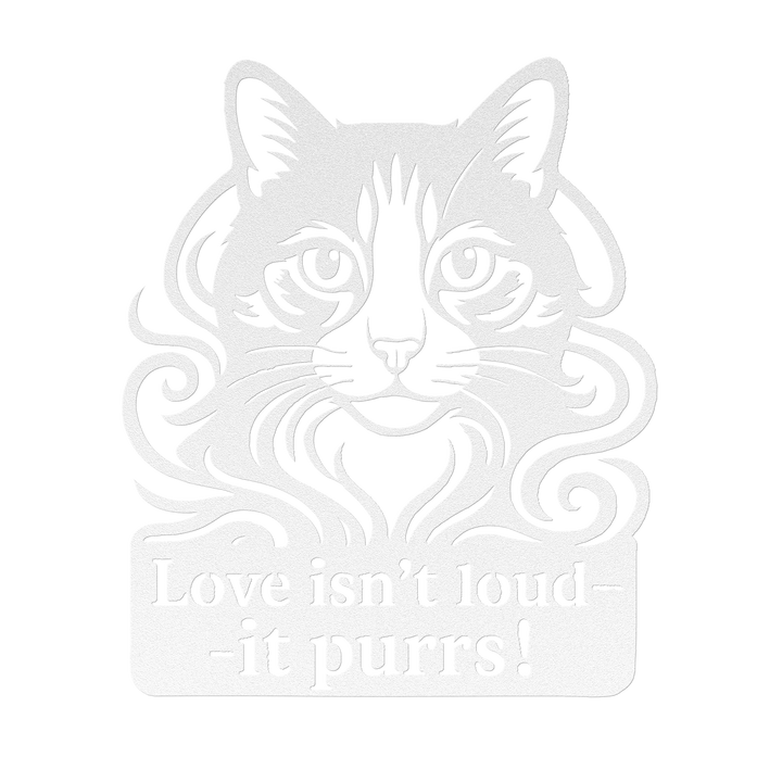 Sovereign by Nature – The Cat|Artist-Crafted Metal Wall Art|Laser-Cut Steel Silhouette