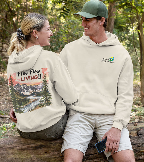 Free Flow Living - Unisex Heavy Blend™ Hooded Sweatshirt